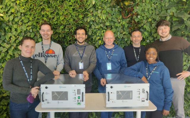 Enapter Support Team. Ready to help you setting up your green hydrogen application with AEM electrolysers.