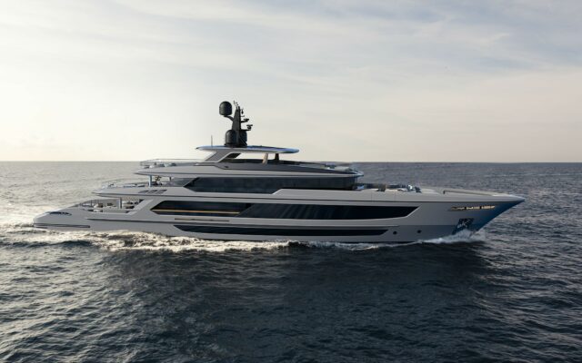 Baglietto BZero Yacht Render