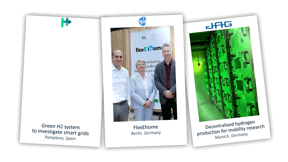 Green Hydrogen Use Cases from H2 Vector, hps and JAG