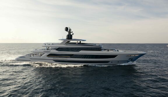 Baglietto BZero Yacht Render